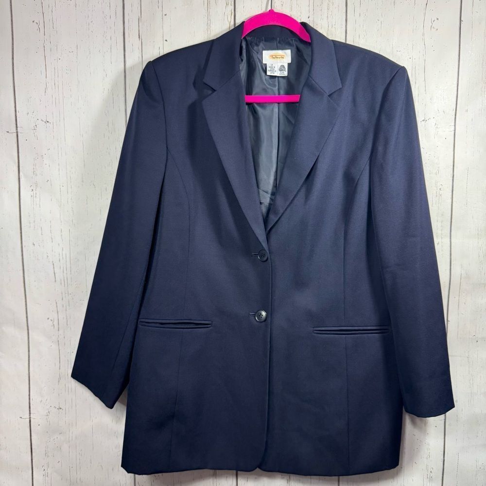 Vintage Talbots Pure Wool Blazer Made in Japan Classic Preppy Academia Office